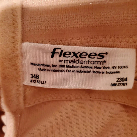 Flexees by Maidenform Convertible Full Slip Nude 34B - Picture 4 of 5